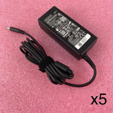 Dell HA65NS5-00 19.5V 3.34A 65W Small Barrel AC Adapter (Lot of 5)