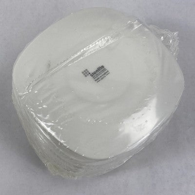 Steelite Distinction C078 Plate Quadro 14cm 5 1/2 Monaco White 36ct. per Case