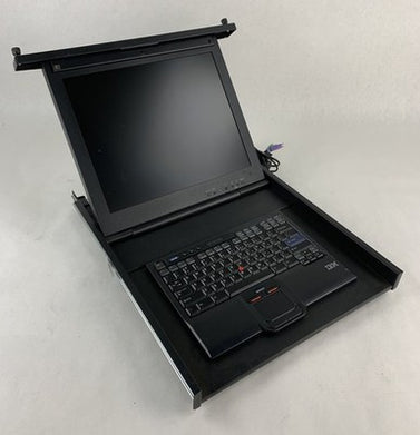 IBM 7316-TF8 1U Flat Panel Console Kit - Parts or Repair