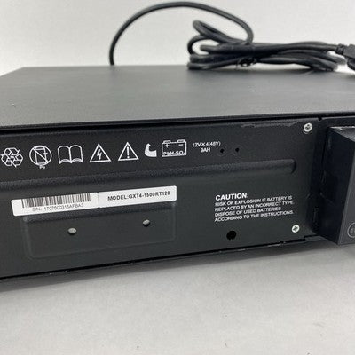Vertiv Liebert GXT4-1500RT120 Battery Backups UPS Tested No Batteries - READ