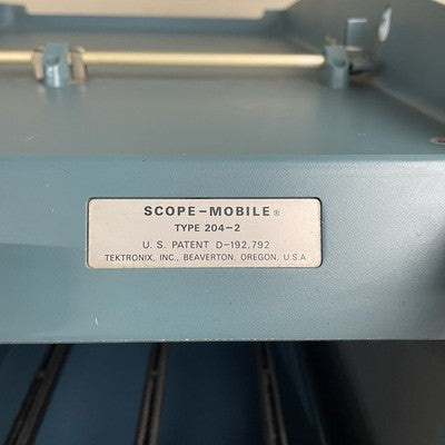 Tektronix Scope Mobile Cart Type 202-2 Model C F/ 500 Series Scopes