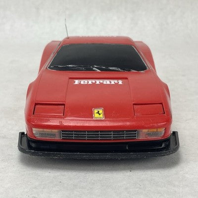 Vintage Nikko RC Car Ferrari Testarossa RC Tested/Working Flatspots on Wheels