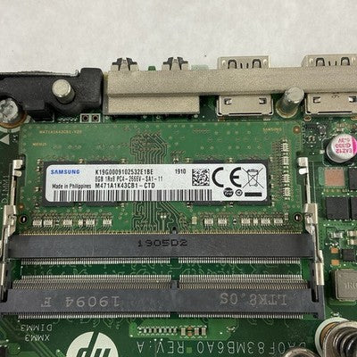HP EliteDesk 800 G4 Micro Intel Core i5-8600 3.1GHz 8GB RAM No HDD\OS\AC BAD FAN