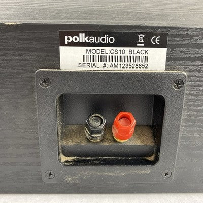 PolkAudio CS10 Black Speaker Untested