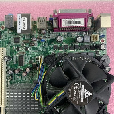 DFI BL330-ICL Industrial Motherboard Pentium E5300 2.6 GHz 2 GB Ram No OS No HDD