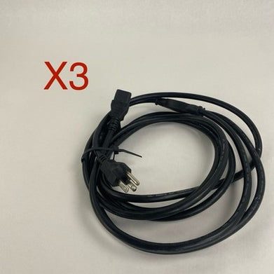 Volex E84516 Duo Cord Mix Lot w/ Volex LL2126 Power Cords Lot of 3