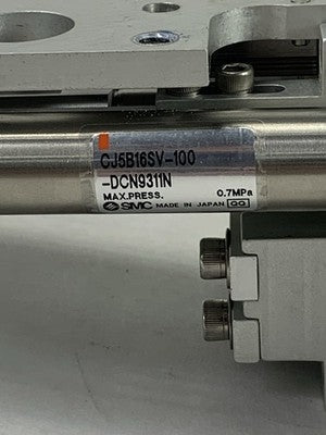 SMC CJ5B16SV-100-DCN9311N Industrial Linear Hydraulic Gripper Assembly For Parts