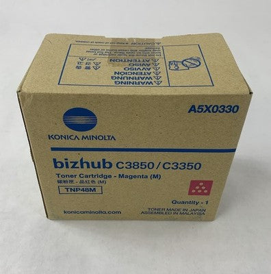 Konica Minolta Bizhub C3850/C3350 A5X0330 Magenta Toner Cartridge