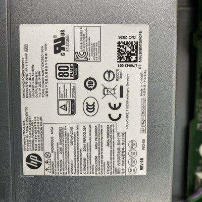 HP M01-F1014 MT Pentium Gold G6400 4GHz 1x16GB RAM No HDD No OS