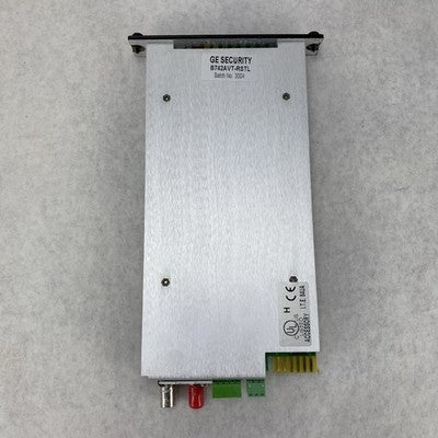 GE Security Fiber Options B742AVT-RSTL 742-T Digital Video/Audio Transmitter