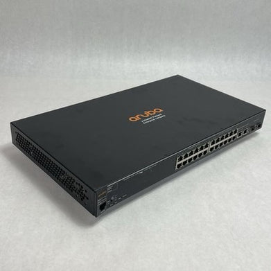 Aruba J9782A 2530-24 Rack Mount Ethernet Switch Tested & Reset