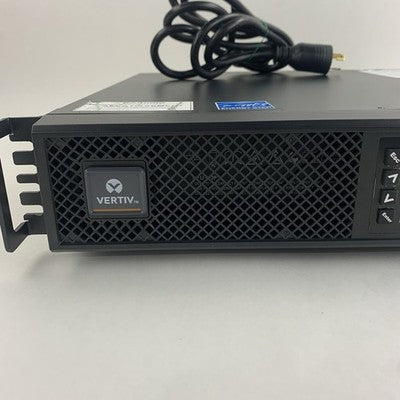 Vertiv GXT5-2000LVRT2UXL 2000VA 1800W UPS RDU101 Tested No Batteries w/ Ears