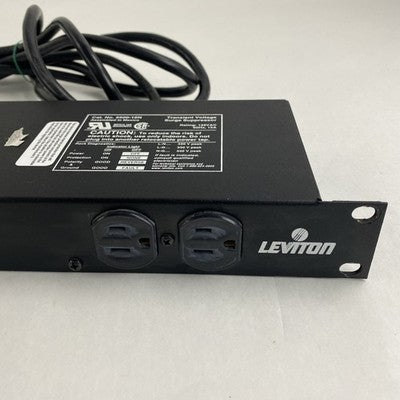 Leviton 5500-15N  Transient Voltage Surge Suppressor 120VAC 15A 12 Outlet