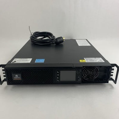 Liebert Vertiv GXT5-2000LVRT2UXL 2000VA 125V Rack UPS Tested Missing Door No Bat