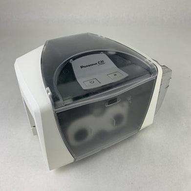Fargo Persona C30 ID Card Badge Printer Power Tested No Ribbon