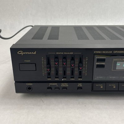 Garrard GRX665 AV Receiver Tested