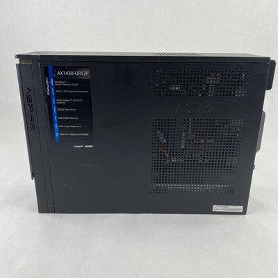 Acer Aspire AX1430-UR12P SFF AMD E-350 1.6GHz 1x4GB RAM No HDD No OS