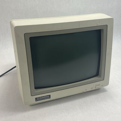Goldstar MBM-2105G Vintage Monitor for Apple II Atari C64 Tested