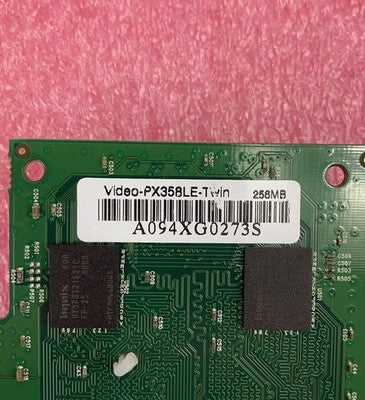 Nvidia Geforce Video-PX358LE-Twin Video Graphics Card