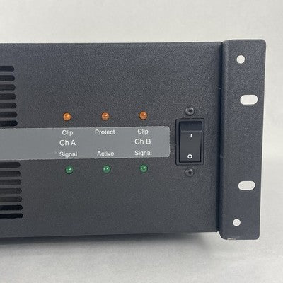 Tour Class Series  Crest Audio Vs900 Professional Power Amplifier Tested