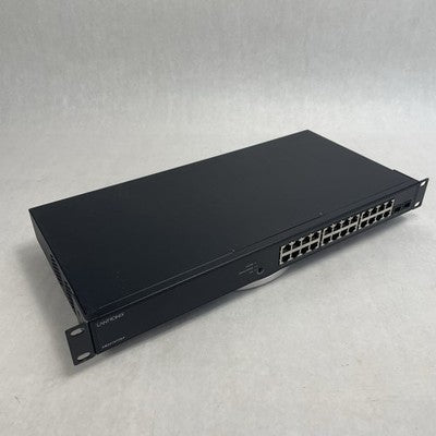 Lantronix SM24TAT2SA-VT 24-Port Managed Gigabit Ethernet PoE+ Tested & Reset
