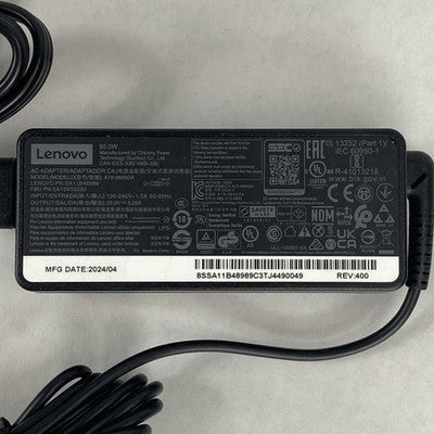 Lenovo A19-065N2A 65W 20V 3.25A Yellow Square Tip Charger AC Adapter Lot of 6
