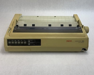 Okidata GE8253A Microline 321 Dot Matrix Printer - Parts or Repair