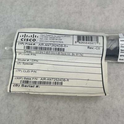 Cisco Antenna AIR-ANT2524DB-R Lot of 2