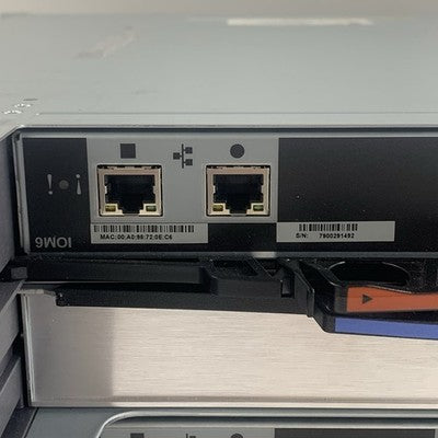 NetApp DS4246 NAJ‑0801 4U 24‑Bay Disk Shelf Chassis 2x IOM6 4x PSUs No HDDs
