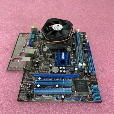 ASUS P5G41T-M Motherboard Intel Core 2 Duo E5400 2.7GHz 2GB RAM w/IO