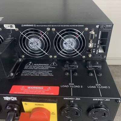 Tripp Lite SU5000RT4U Smart On-Line UPS w/ SUPDMB56 No Batts Untested