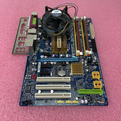 Gigabyte EP35-DS3L Motherboard Intel Core 2 Quad Q6600 2.4GHz 2GB RAM w/Shield