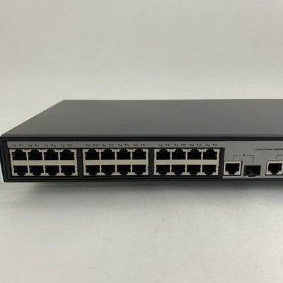 HP JG539A 1910 24-PoE+Switch 24 Port Network Switch Tested Reset