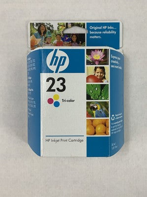 HP Inkjet 23 C1823D Tri-Color Ink Cartridge Exp. Feb 2010