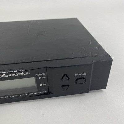 Audio-technica ATW-R3100D UHF Synthesized Deiversity Receiver Untested