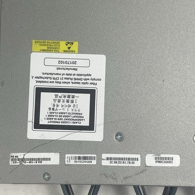 Cisco Catalyst WS-C3850-48U-S V06 48 Port Switch Tested w/C3850-NM-2-10G 2x PSUs