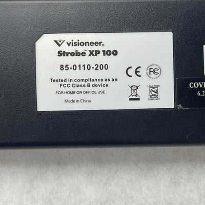 Visioneer Strobe XP 100 Black Portable 600dpi Optical Resolution Lot of 3