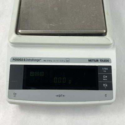 Mettler Toledo PG5002-S Delta Range Balance 5100g Max d= 0.1/0.01g PG5002-SDR