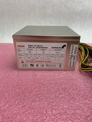 StarTech AP-550F12V/PN:ATX2POW500HS 500W Power Supply