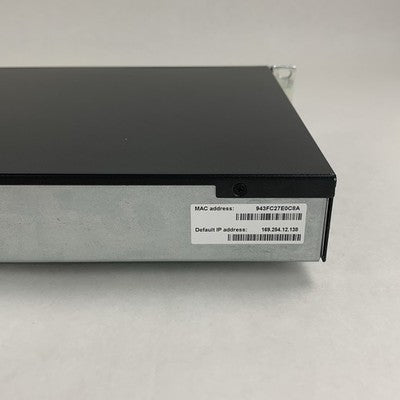 HP JG539A 1910 24-PoE+Switch 24 Port Network Switch Tested Reset