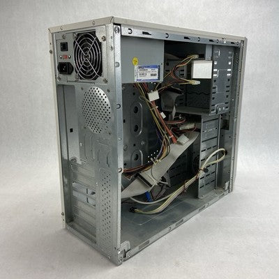 Unbranded Beige Mid Tower Computer Case HugeBee CTX400WCE 400W ATX PSU