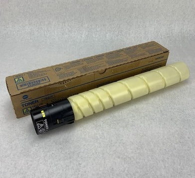 Konica Minolta Simitri HD TN321Y A33K230 Yellow Toner Cartridge - Open Box