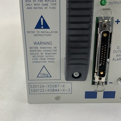 Powerware WR1500 55 S30124-X5087-X S30122-K5844-X-3 Rectifier