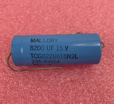 Mallory TCG822U015N2L 8200UF 15V 235-8305A (Lot of 6)