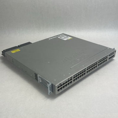Cisco Catalyst WS-C3850-48U-S V06 48 Port Switch Tested w/C3850-NM-2-10G 2x PSUs