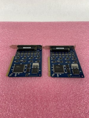Moxa PCB168H/PCI PCI 8-Port High Speed Serial Card Lot of 2