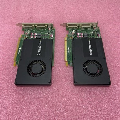 Lot of 2 Nvidia Quadro K2000D PCIe Graphics Card