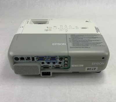 Epson Powerlite 826W+ H357A LCD Projector No Remote - 1147 Lamp Hours