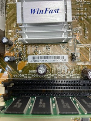 WinFast SIS 741M01C-GX-6L Motherboard AMD Sempron 1.67GHz 512MB RAM w/IO