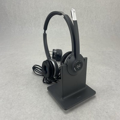 Cisco 562 CP-HS-WL-562-S-US V09 Wireless Dual Headset w/Standard Base Station